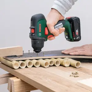 Bosch 3 attachment 18V Li-ion Cordless Combi drill (2 x 2.5Ah) - Advanced Impact 18