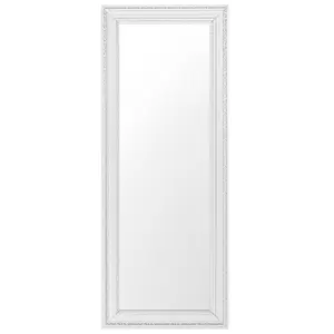 Beliani Traditional Wall Mirror VERTOU White