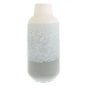 Hestia Reactive Glaze Green Vase