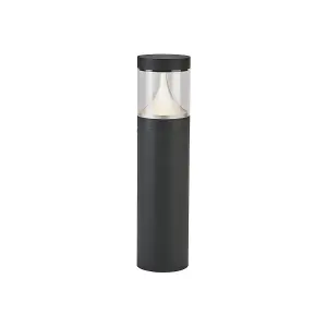 Elstead Egersund Integrated LED Outdoor LED Short Bollard, Graphite, IP65