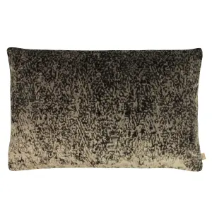 Kai Lynx Velvet Jacquard Feather Filled Cushion