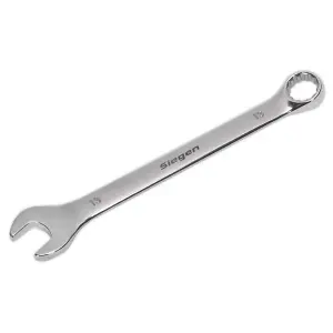 Sealey WallDrive Combi Spanner Chrome Vanadium Steel Polished Finish 13mm S01013