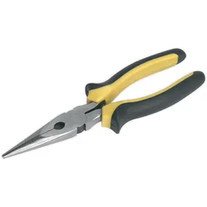 Premium 200mm Long Nose Pliers with Comfort Grip and Corrosion Resistance