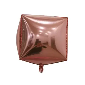 Realmax Cube 4D Balloon Rose Gold (One Size)