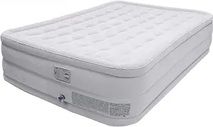 ECASA High Raised Air Bed Mattress 203cm With Built-in Electric Pump  Quick & Easy Inflation + Storage Bag Included Queen Size