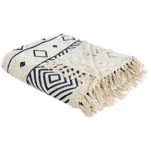 Blanket NAJUY Cotton 200 x 220 cm Beige