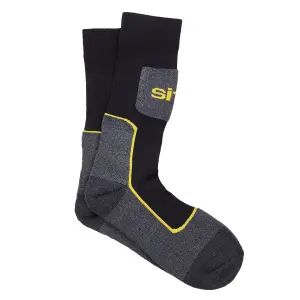 Black & grey Socks Size 7-11, 3 Sets