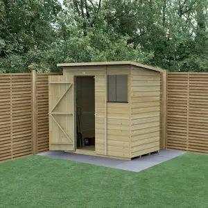 Beckwood 6x4 Pent Shed - 1 Window