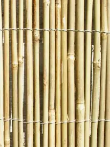 Primrose Bamboo Cane Natural Garden Screening Roll Privacy Fencing Screen W400cm x H150cm