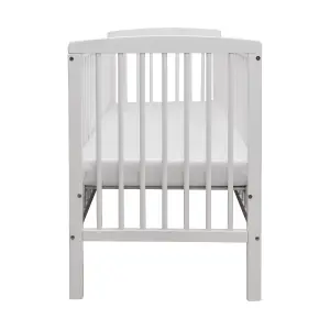 Kinder Valley Sydney Cot White with Kinder Flow Mattress