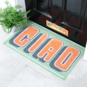 Pastel Blue Ciao Doormat (70 x 40cm)