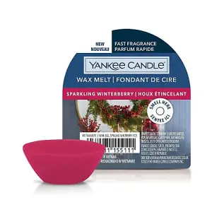 Yankee Candle Wax Melt Single Sparkling Winterberry