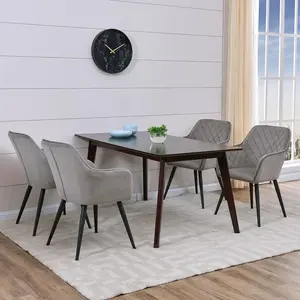 Valera Dining Room Chair Grey/Brown/Blue