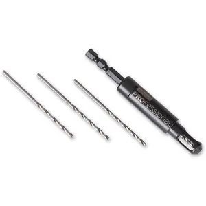 Axminster Professional 2.0mm Hinge Drill With 3 Spare Bits