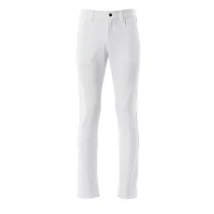 Mascot Food & Care Ultimate Stretch Trousers (White)  (33.5) (Leg Length - Short)