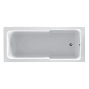 Jonas White Super Strong Acrylic Shower Bath (L)1700mm (W)750mm