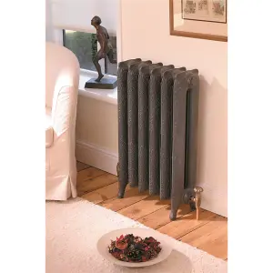 954mm (H) x 456mm (W) - Cast Iron Horizontal Radiator (Rome) - (0.954m x 0.456m) - Depth 180mm