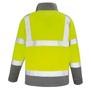 Result Unisex Adult Safeguard Microfleece Hi-Vis Jacket