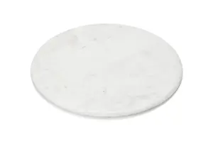 EHC Large Cheese Board Chopping Board for kitchen, Serving Board Platter Tray Marble White Chapati Board, 30cm