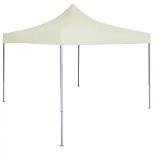 Berkfield Professional Folding Party Tent 2x2 m Steel Cream