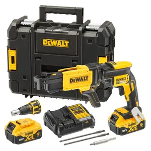 DeWalt 18V 2 x 5Ah Li-ion Cordless Drywall screwdriver DCF620P2K-GB