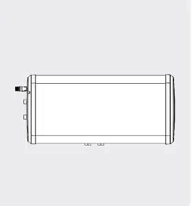 Heatrae Sadia Hotflo 100 Litre 3 kW Horizontal Water Heater 7037034