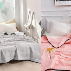 Pink S Size Cooling Thin Summer Blanket