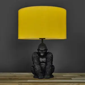 Mayorga Novelty Lamp Black / Beige