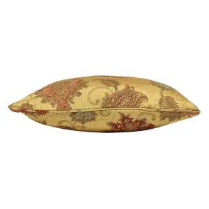 Paoletti Zurich Floral Jacquard Feather Rich Cushion