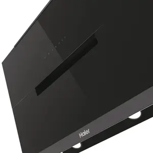 Haier Series 6 HADG9CS46BWIFI Tempered glass Chimney Cooker hood (W)90cm - Matt black