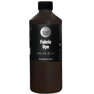 Scratch Doctor Liquid Fabric Dye Paint for sofas, clothes and furniture 250ml Chocolate Brown