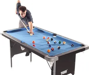 Tekscore Folding Leg Pool Table & Table Tennis Top