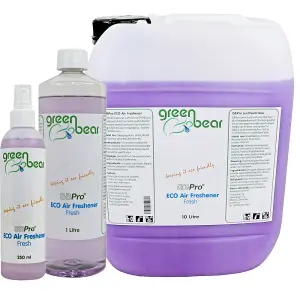 GBPro Eco Air Freshener (Odour Eater), FRESH Scent Deodorizer - Concentrated Refill 1L