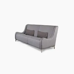 Emelda Grace Phluid Large Sofa - Dark Grey