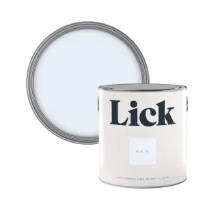 Lick Blue 14 Matt Emulsion paint, 2.5L