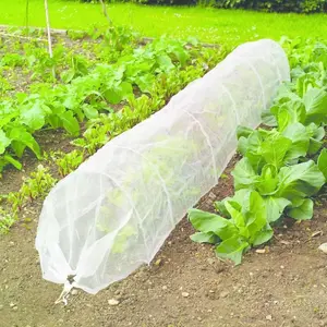 3m Micromesh Grow Tunnel Polytunnel Green House Plant Protection Allotment