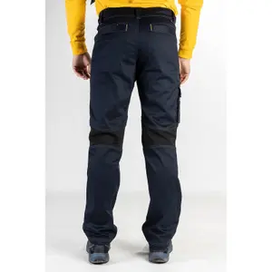 Caterpillar - Operator Flex Trouser - Blue - Trousers - 30" L - 36" W