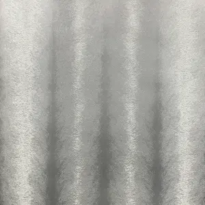 Sublime Fur Silver Smooth Wallpaper Sample