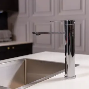 Flode Anka Single Lever Kitchen Tap Mono Design Chrome