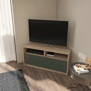 Decorotika Comero Corner TV Stand for TVs up to 43''