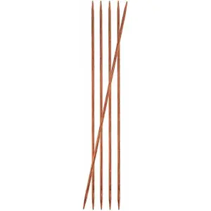 Ginger: Knitting Pins: Double-Ended: 20cm x 4.00mm: Set of 5