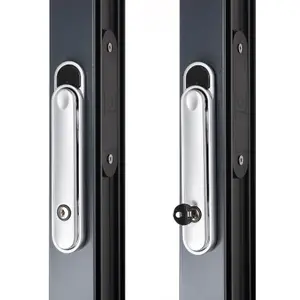 greenteQ CentreFold Bifold Door Handle - Chrome (Satin)