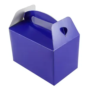 Oaktree Paper Gift Boxes (Pack of 6) Royal Blue (One Size)