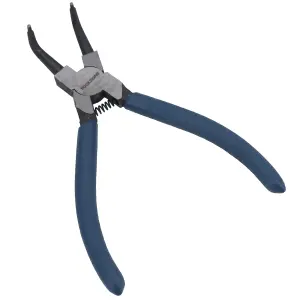 Individual circlip plier internal bent 6in / 150mm with dipped handles