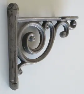 Castelion Single Small Cast Iron Bathroom Shelf Bracket