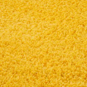 Myshaggy Collection Living Room Rugs Solid Design  Yellow