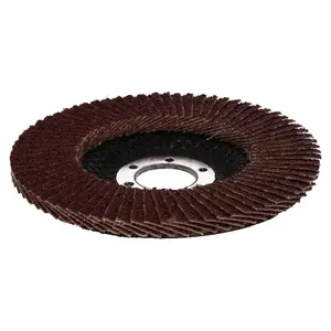 60 Grit Flap Discs Sanding Grinding Rust Removing For 4-1/2" Angle Grinders 10pc