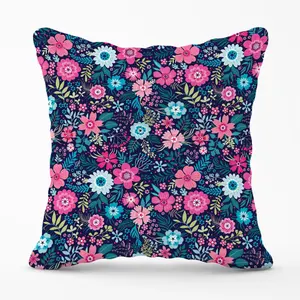 Cute Colourful Flower Pattern Cushions 60cm x 60cm