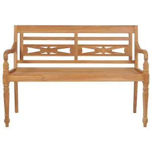 Berkfield Batavia Bench 120 cm Teak