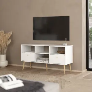 Cumbria TV-Unit with 2 Drawers